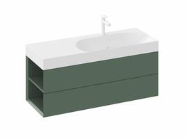 SD Lite 120 L skříňka pod umyvadlo Grey Green | Více -