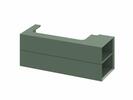 SD Lite 120 P skříňka pod umyvadlo Grey Green