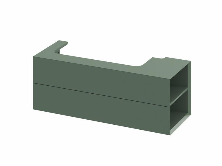 SD Lite 120 P skříňka pod umyvadlo Grey Green