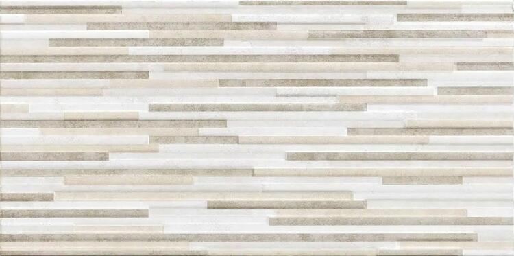 Obklad do koupelny nebo kuchyně barevný Manila Muretto Mix Beige 26,1x52,2 cm nerektifikovaný 1. jakost