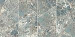 Velkoformátová dlažba imitace mramoru Firoza 60x120 cm lesklý povrch 1. jakost