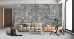Velkoformátová dlažba imitace mramoru Firoza 60x120 cm lesklý povrch 1. jakost