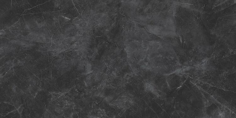 Velkoformátová dlažba imitace mramoru Pulpis Nero 60x120 cm lesklý povrch 1. jakost