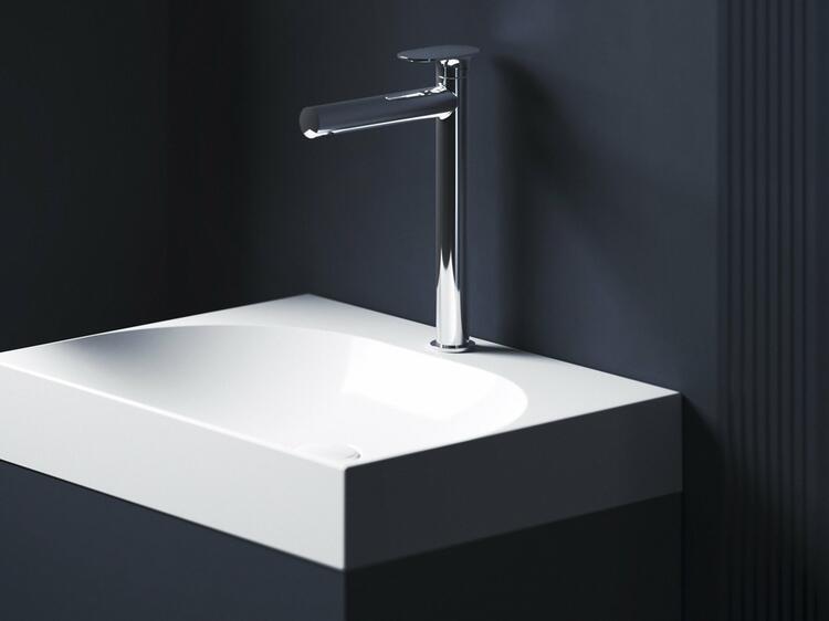SG 015.00CR Umyvadlová stojánková baterie 315 mm bez výpusti, chrom