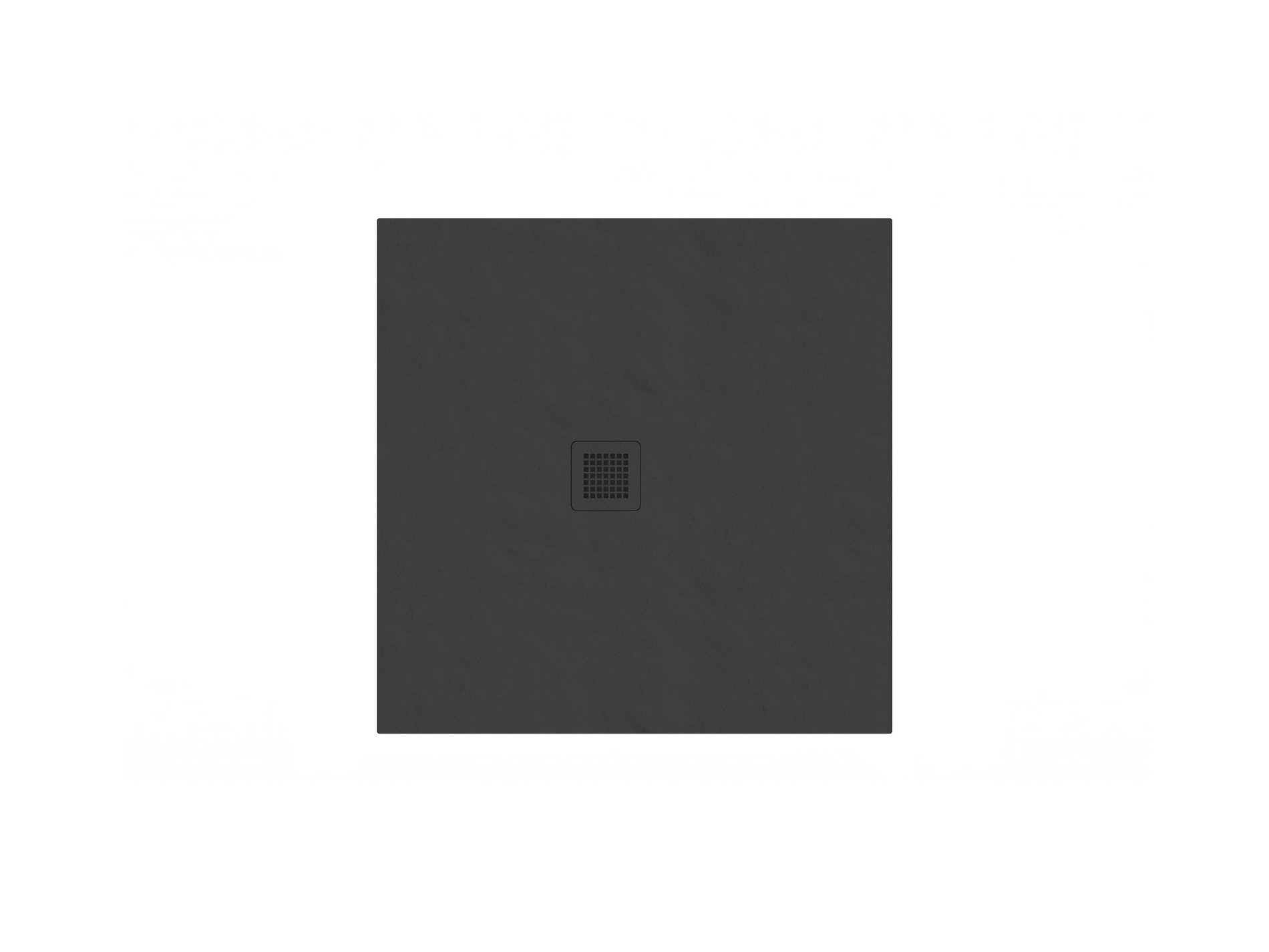 Slate Pro Ravak Vanička Slate Pro 80x80 černá matná | M.B.Keramika