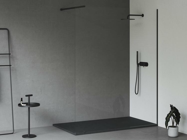 Vanička Slate Pro 140x90 černá matná