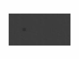 Vanička Slate Pro 160x90 černá matná | Více -