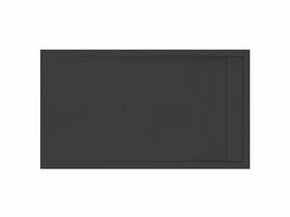 Vanička Sandstone Pro 180x90 černá matná | Více - 