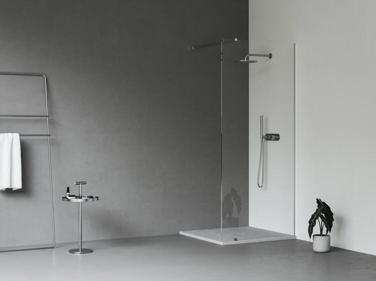 Walk-In Wall Set 80, lesk+transparent