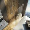 Walk-In Corner Set 110x80, lesk+transparent