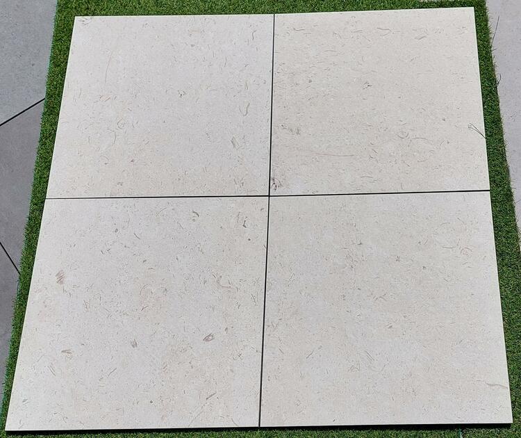 2cm dlažba na terasu imitace kamene Shellstone 60x60x2 cm 1. jakost