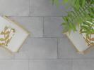 Velkoformátová dlažba imitace betonu Epoch Silver 60x120 cm matný povrch 1. jakost