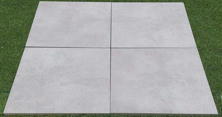 2cm dlažba na terasu imitace betonu Cemento Sand 60x60x2cm