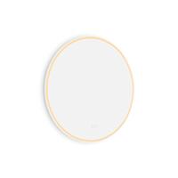 Bílé kulaté LED zrcadlo s osvětlením průměr 70 cm – Nimco ZPB 28001RVX-05 | Více - 