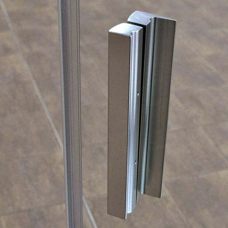 Obdélníkový sprchový kout Brillant+Transparent – Roth TCB/800+TCN2/1200