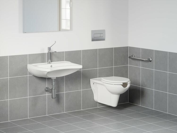SF 014.00CR Umyvadlová stojánková baterie 230 mm, bez výpusti, chrom