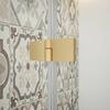 TRINITY GOLD MATT čtvercový sprchový kout 1100x1100mm, rohový vstup, matné sklo