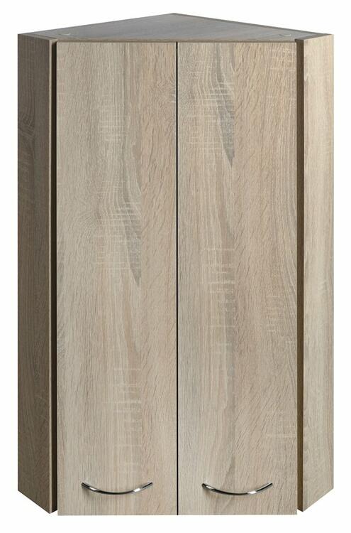 ZOJA/KERAMIA FRESH horní skříňka rohová 35x76x35cm,dub platin