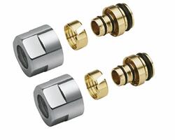 Svěrné šroubení 1/2 pro Alupex 16mm, chrom | Více -