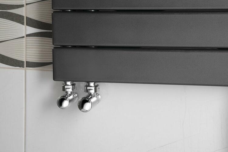 FIRST připojovací sada ventilů ruční rohová, chrom