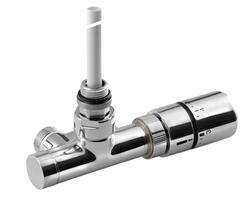 MONO ONE připojovací sada ventilů termostatická jednobodová, pravá, rozteč 50mm, provedení Chrom | Více - 