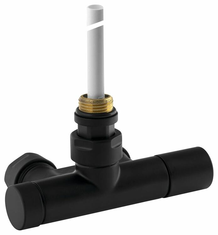 MONO ONE připojovací sada ventilů jednobodová, rozteč 50mm, provedení černá mat