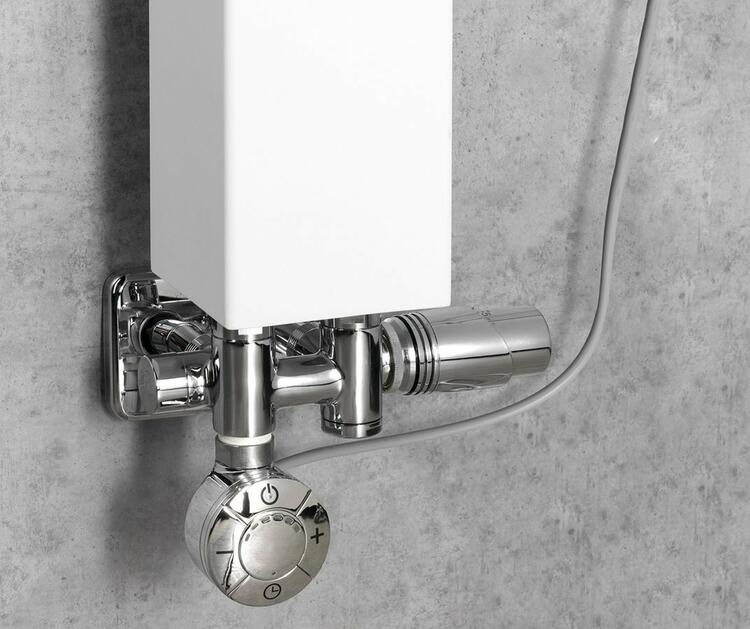 WICHER COMBI připojovací sada termostatická pro středové připojení 50mm, chrom