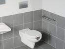 WC Safe RimOff set, závěsný, bílá