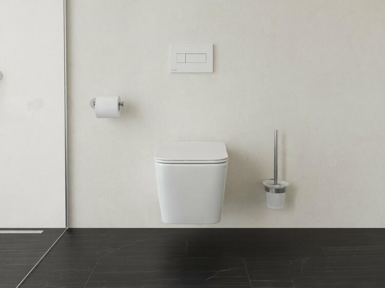 WC Natural RimOff set, závěsný, bílá