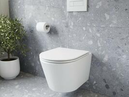 WC Flow RimOff set, závěsný, bílá | Více -