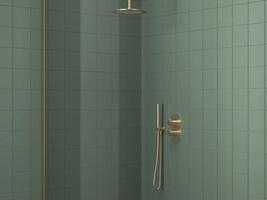 ES 063.60GLB.O2.RB07C Termostatická podomítková baterie 2-cestná bez tělesa, Gold Brushed | Více -