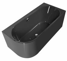 ASTRA R MONOLITH asymetrická vana 160x75x60cm, šedá | Více - 