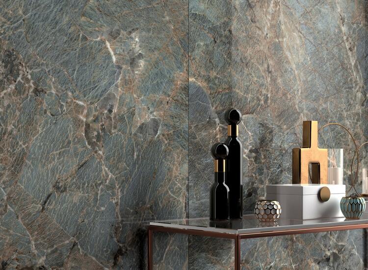 Dlažba v imitaci mramoru Cosmopolitan Amazzonite 80x80 cm (CP 07 AIB1)