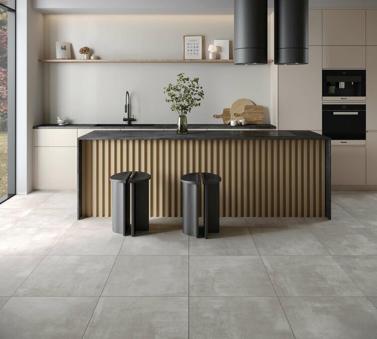 Interiérová dlažba imitace betonu Anemos Grey 60x60
