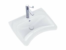 Umyvadlo Safe 60, s otvorem pro baterii, s přepadem | Více -