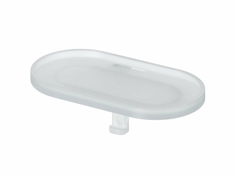 Polička Chrome pro vanovou a sprchovou baterii Chrome II