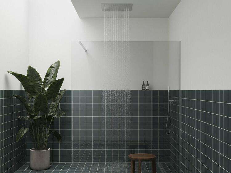 988.00CR Stropní hlavová sprcha, 440x440 mm, chrom