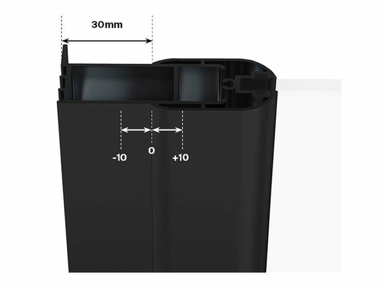 CSDL2 120, černá+transparent