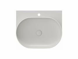 Umyvadlo Yard 60, s otvorem pro baterii, bez přepadu, Smoke Grey | Více -
