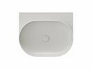 Umyvadlo Yard 60, bez otvoru pro baterii, bez přepadu, Smoke Grey
