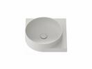 Umyvadlo Yard 45 C, bez otvoru pro baterii, bez přepadu, Smoke Grey