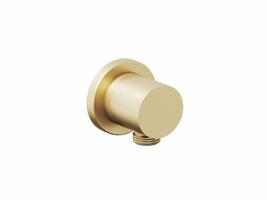 701.60GLB Podomítkový vývod, Gold Brushed | Více - 