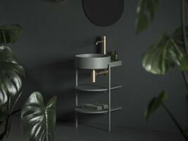 Konstrukce pod umyvadlo CS Yard 40, Grey Green | Více - 