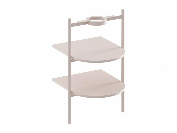 Konstrukce pod umyvadlo CS Yard 40, Alabaster Pink