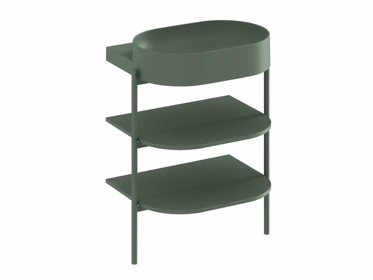 Konstrukce pod umyvadlo CS Yard 60, Grey Green