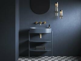 Konstrukce pod umyvadlo CS Yard 60, Deepsea Blue | Více - 