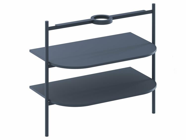 Konstrukce pod umyvadlo CS Yard 80, Deepsea Blue