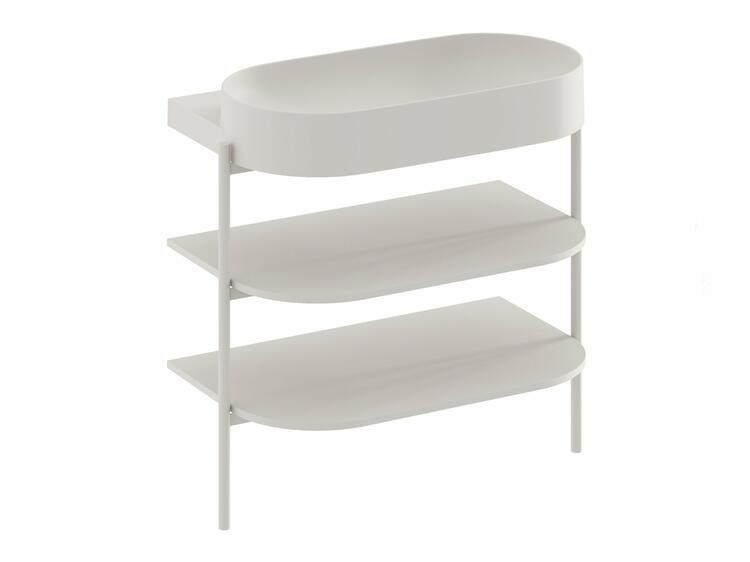 Konstrukce pod umyvadlo CS Yard 80, Smoke Grey