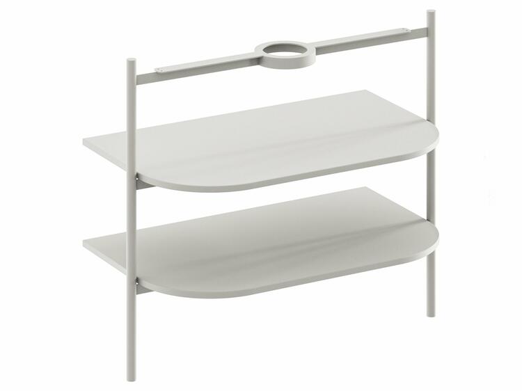 Konstrukce pod umyvadlo CS Yard 80, Smoke Grey