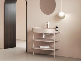 Konstrukce pod umyvadlo CS Yard 80, Alabaster Pink | Více - 